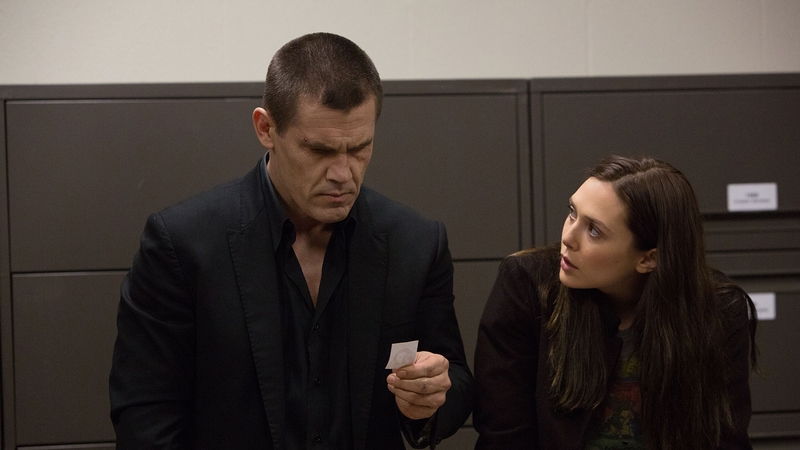 Josh Brolin and Elizabeth Olsen in Old Boy