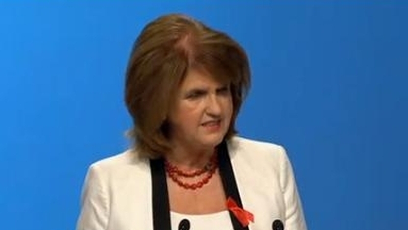 Joan Burton rejected a reference to staff in her department as 'henchmen'