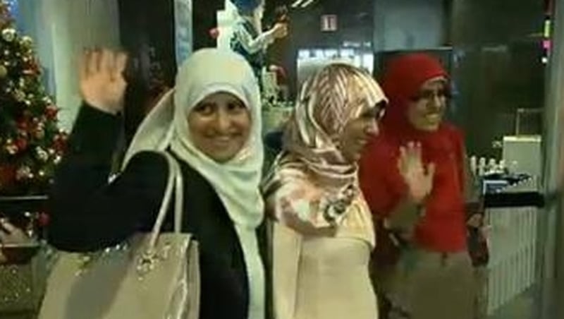 28-year-old Somaia, 22-year-old Fatima and 21-year-old Omaima were detained following clashes in Cairo