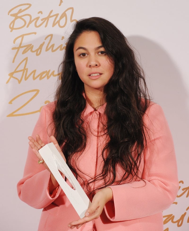 Simone Rocha wins the Emerging Talent for Womenswear award