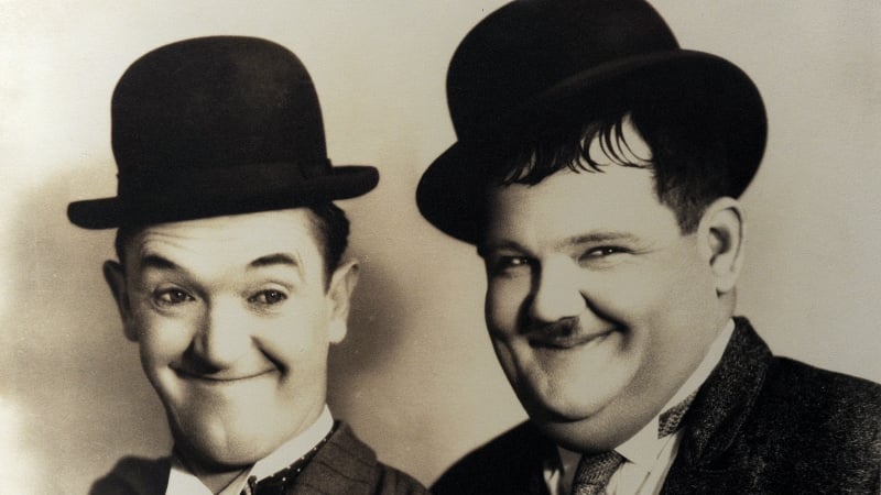 Stan Laurel and Oliver Hardy