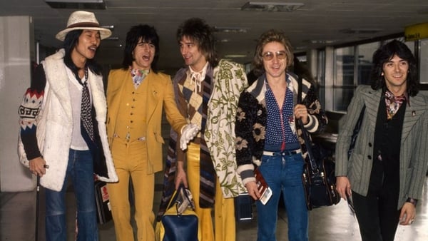 The Faces in 1974: handbags and gladrags