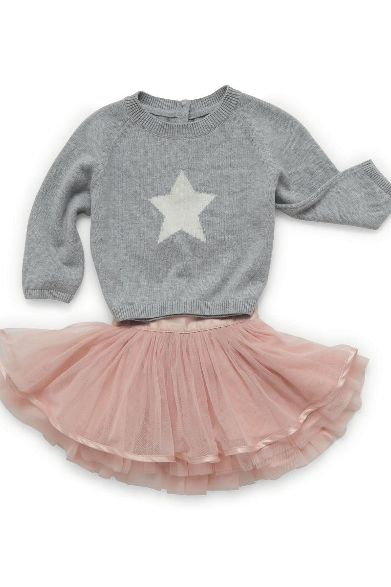 Marks & Spencer Girls Jumper from €16 and skirt from €26