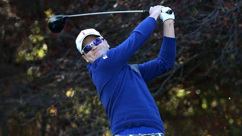 Zach Johnson hit five birdies in seven holes