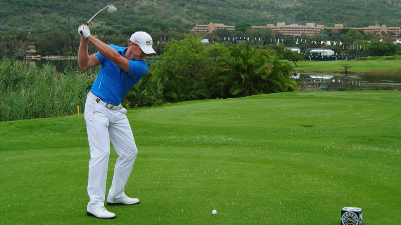 Jamie Donaldson is three shots clear