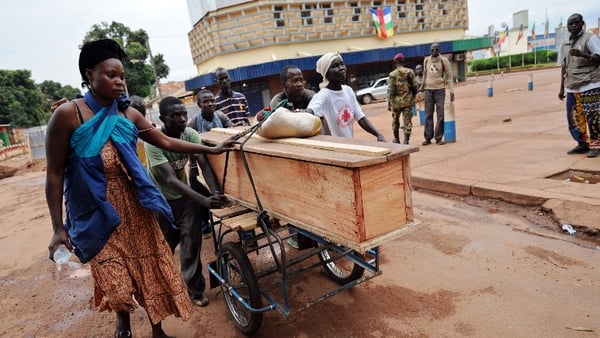 The streets were largely deserted but the death toll mounted and there were reports of widespread abuses during the fighting