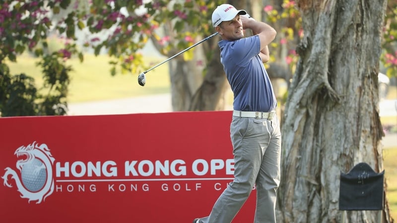 David Higgins hit two birdies, two bogeys, a double-bogey and an eagle on Saturday