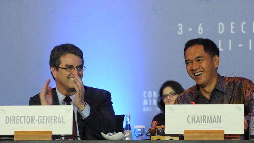 Agreement struck before the closing ceremony of the WTO conference in Bali