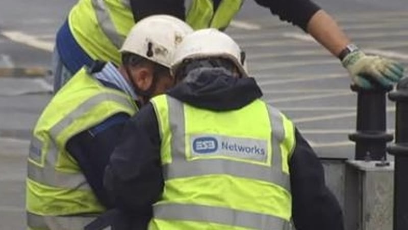 ESB Network said the damage may have been caused by recent heavy rain