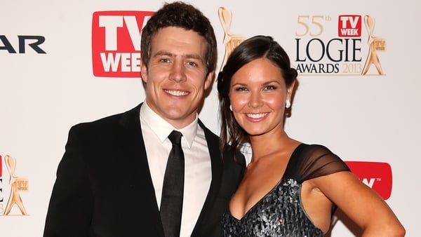 Steve Peacocke and fiance Bridgette Sneddon