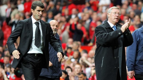 Roy Keane says he is a long way away from the hot seat at Old Trafford