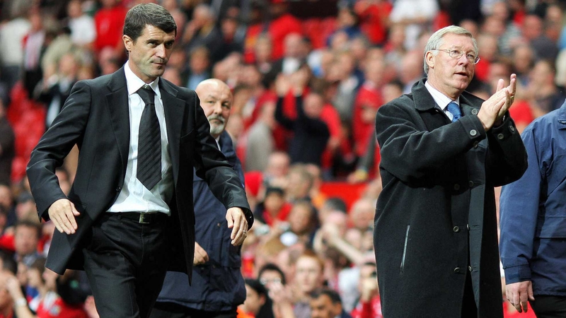 Roy Keane says he is a long way away from the hot seat at Old Trafford