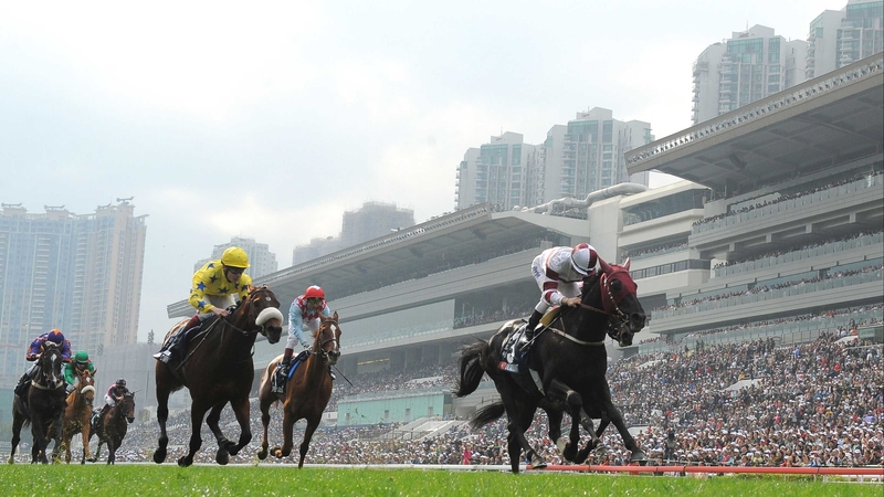 Dominant recorded a first ever win in Group One company in the Hong Kong Vase