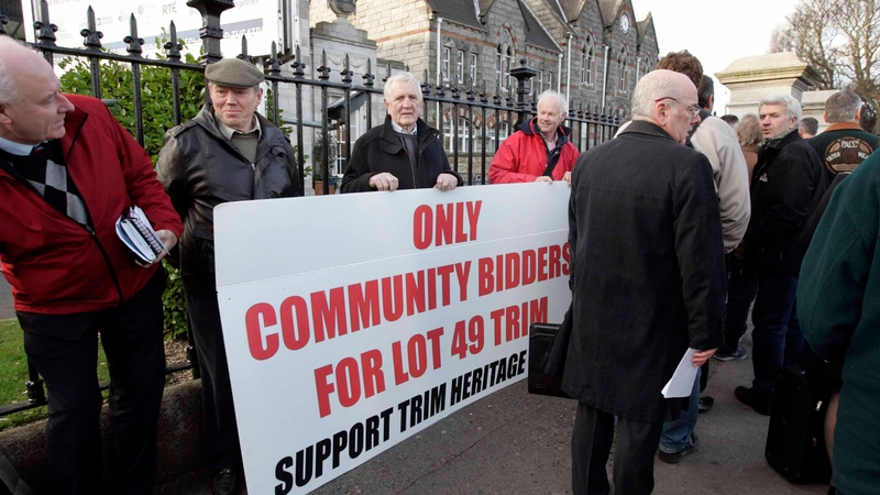 The Trim Community Heritage Co-operative got 100 people to pledge €1,000 each (Pic: Mark Stedman/Photocall)