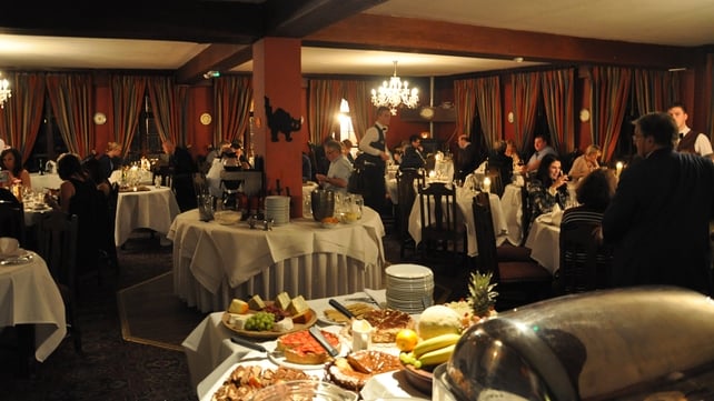 Dining at Abbeyglen is a sumptuous experience