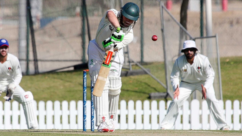 William Porterfield hit 34 as Ireland gained the upper hand in Dubai