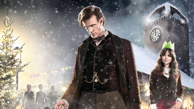 Matt Smith departed Doctor Who on Christmas Day - in a town called Christmas!