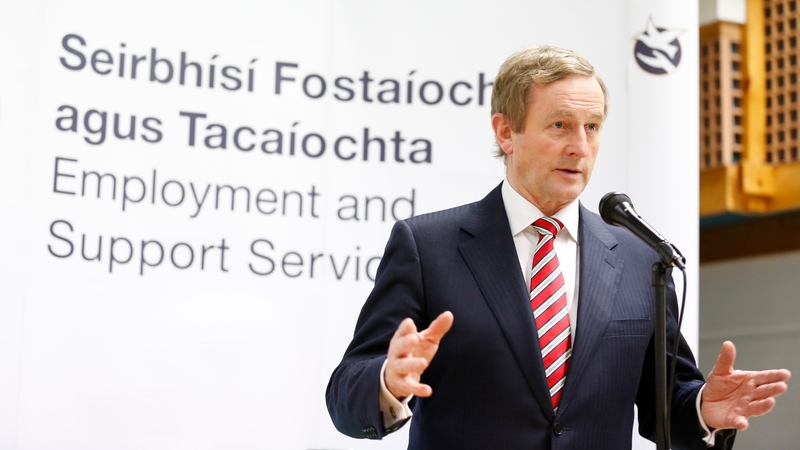 Enda Kenny was speaking at an event in Ballyfermot