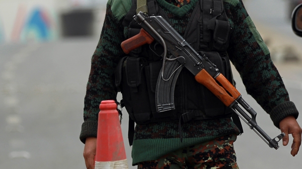 Security officials said ten people were killed instantly
