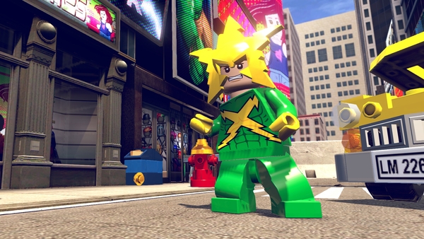 The graphics are just as cartoony as you'd hope!