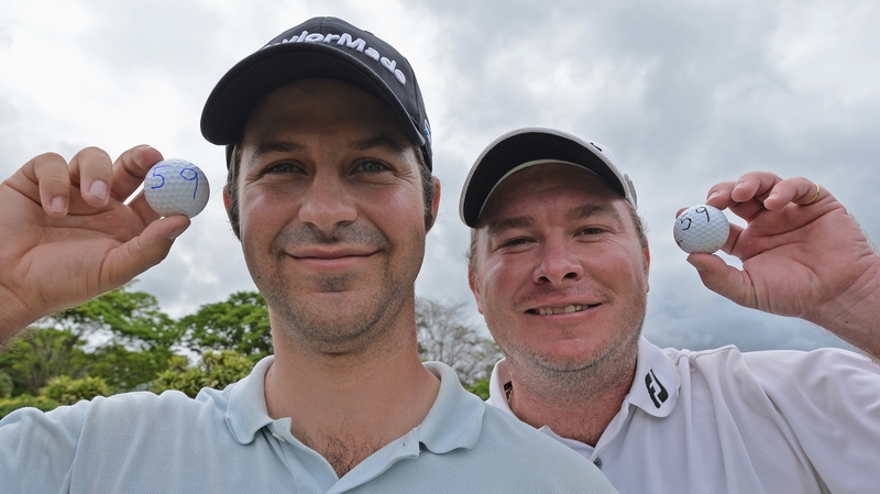 Jorge Campillo (l) and Colin Nel's 59s will not go into record books