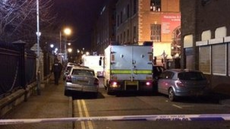 Hundreds of people were being evacuated from the area when the explosion happened