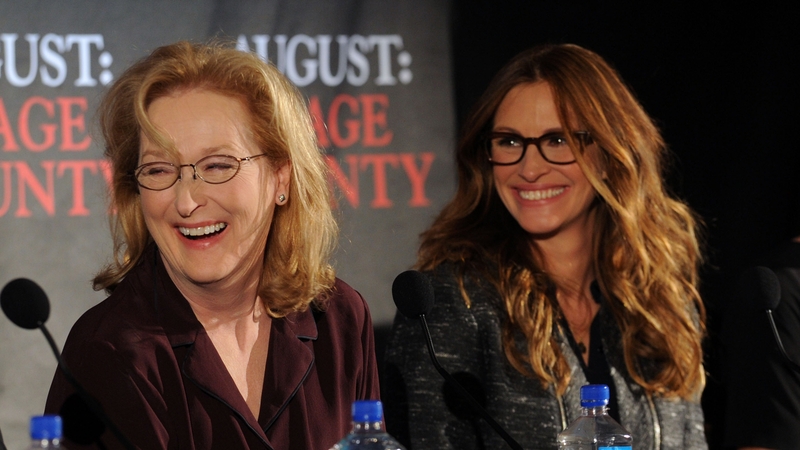 Meryl Streep and Julia Roberts