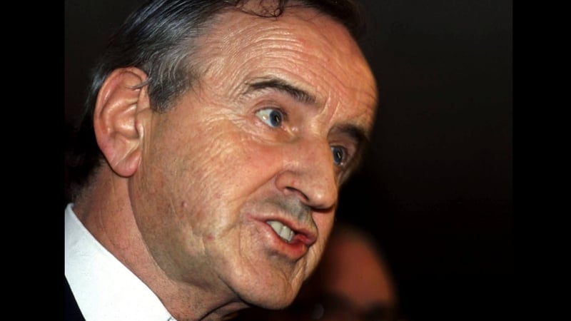 Albert Reynolds in his days as Fianna Fáil leader