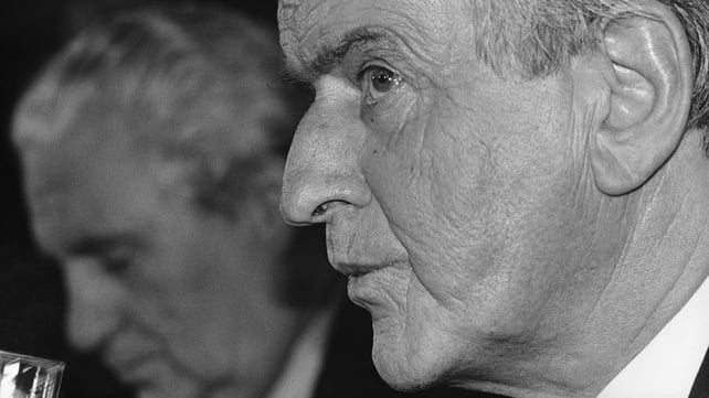 Mr Reynolds at a press conference in 1992, where he was announced as the new Fianna Fáil leader (Pic: Photocall)