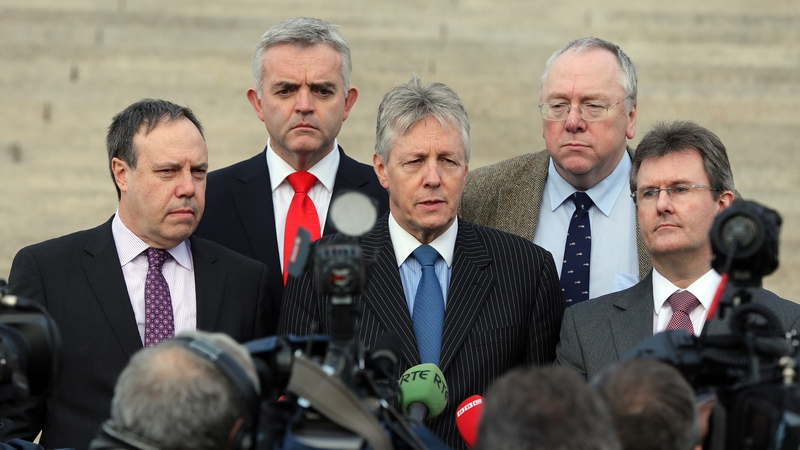 Peter Robinson said matters seemed to be moving backwards on the issue of flags
