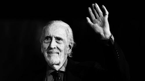 Screen great Christopher Lee who has passed away aged 93