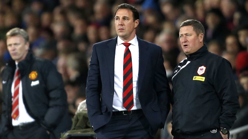 Malky Mackay looks set to be in charge for Cardiff's game with Liverpool