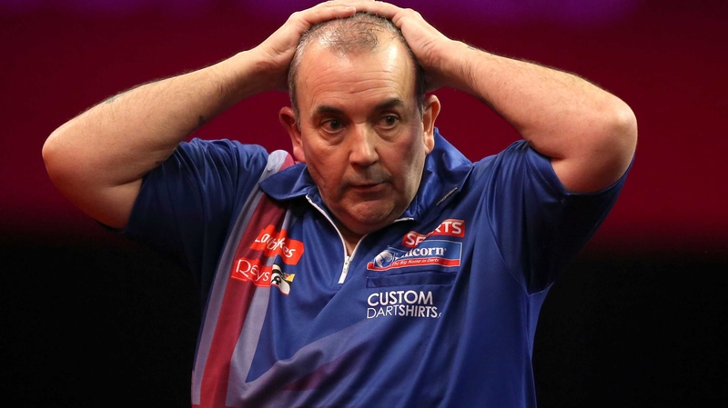 16-time world champion Phil Taylor was well below his best