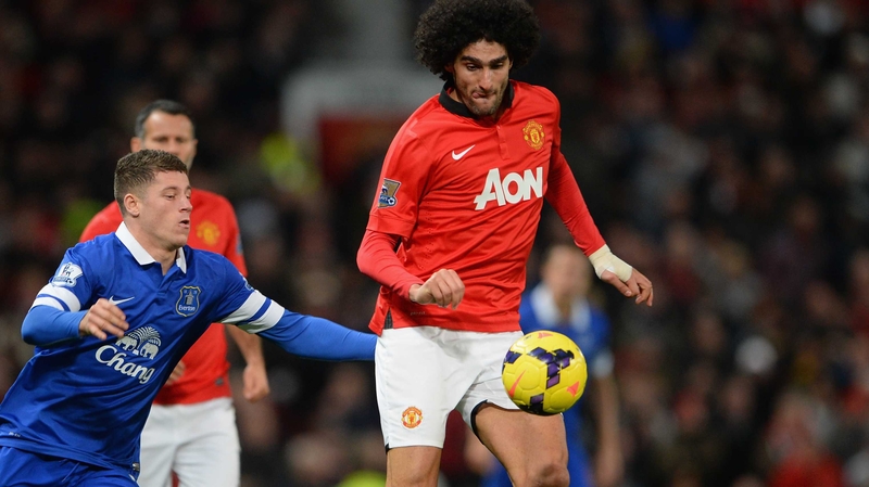 Marouane Fellaini is starting to repay his transfer fee according to David Moyes