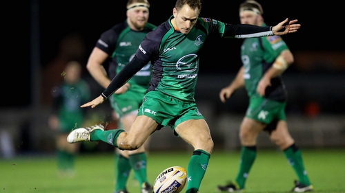 Dan Parks joined Connacht in 2012