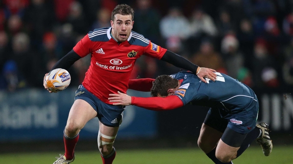 JJ Hanrahan has struggled to get a foothold in Munster side this season