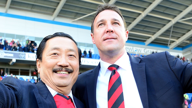 Cardiff chairman Vincent Tan had called on Malky Mackay to resign or be sacked