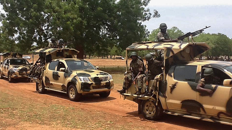 Nigerian forces have stepped up an offensive against Boko Haram