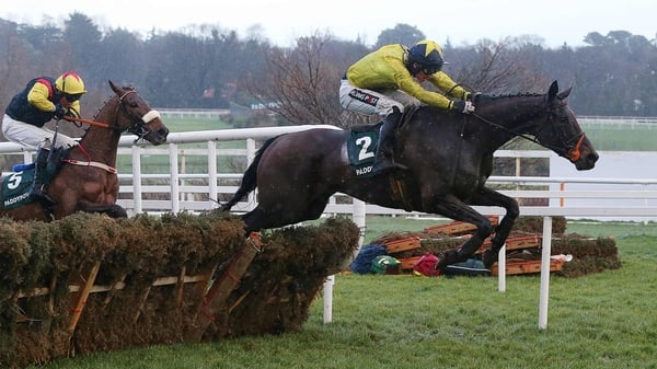 The Tullow Tank winning the Future Champions Novice Hurdle at Leopardstown in late 2013