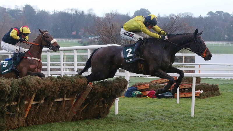 The Tullow Tank winning the Future Champions Novice Hurdle at Leopardstown in late 2013