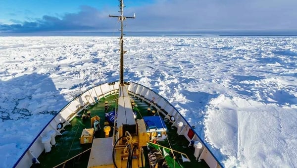The Akademik Shokalskiy has been stuck in ice since Christmas Eve