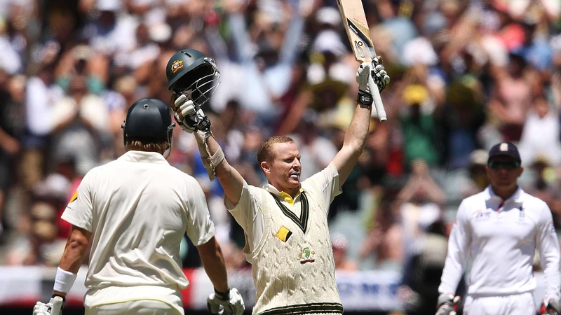 Chris Rogers scored 116 for Australia
