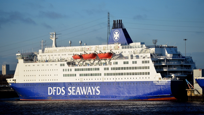 The fire was put out in about 15 minutes and the King Seaways returned to port in Newcastle