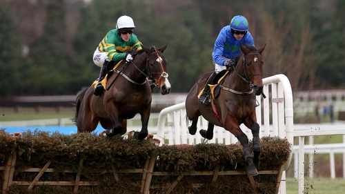 Hurricane Fly (R) and Jezki will renew battle on Sunday