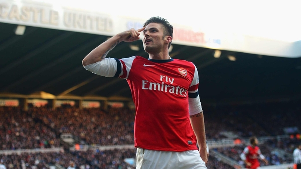 Olivier Giroud should be back to lead the line for Arsenal at Villa Park on Monday night