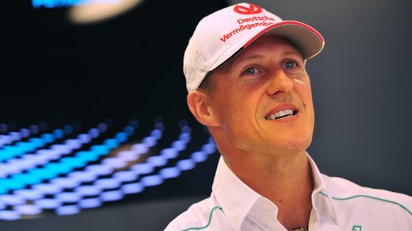 Michael Schumacher pictured in 2013