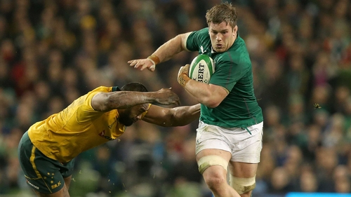 Sean O'Brien has 30 senior caps for Ireland