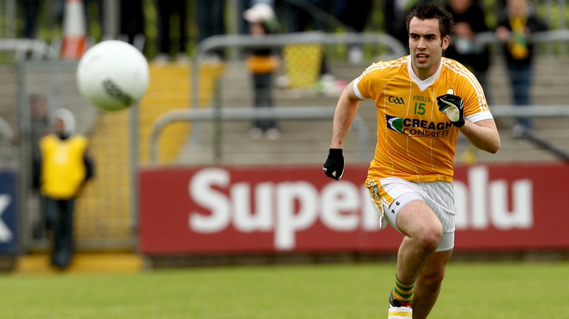Kevin Niblock was the star man for Antrim in their win over Carlow