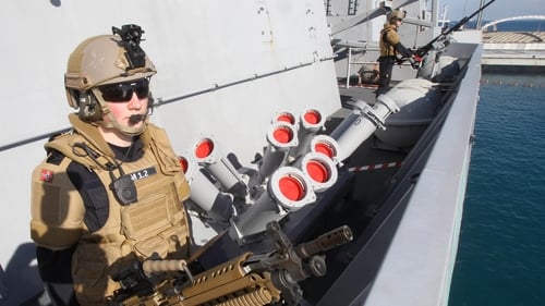 Norwegian ships are waiting to remove chemical weapons from Syria