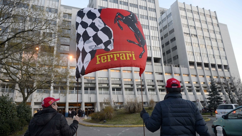 The hospital in Grenoble where Michael Schumacher was receiving treatment
